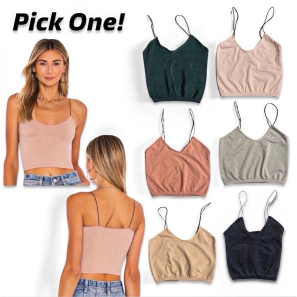 Free People Intimately Skinny Strap Seamless Brami